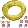 Kindza 10 Feet Long Fuel Line Fuel Hose Fuel Tube