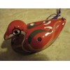 Aesthetic Ceramic Red Duck Ocarina Soprano G -- Cute (Red