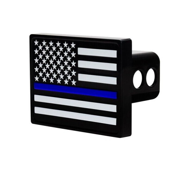 Pilot Automotive Tow Hitch Cover USA American Flag First Responder