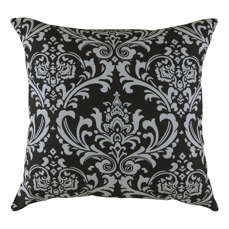 TreeWool (2 Pack Damask Accent Cushion Covers in Cotton Canvas