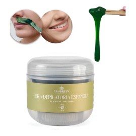 Cera Española Depiladora Rostro Piel Sensible Apigreen 120g