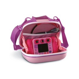 VTech Kidizoom Camera Case, Portable Hard Case for Children, Accessories for Kids Digital Camera, Suitable for Girls and Boys from 3, 4, 5+ Year Olds, Pink