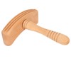 Wooden Gua Sha Board Sturdy Polished Beech Safe Smoothing Widely