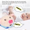 Jumping Plush Toy Remote Control Ball Baby Talking Learning Toy
