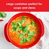 Décor Microsafe Large Round Food Container | Steam Release Vent