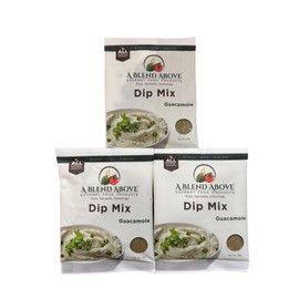 A Blend Above Guacamole Dip Mix Mixed Seasonings Packet, 1 oz (3 Pack)