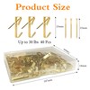 Picture Hooks for Hard Wall, 80pcs Picture Picture Hanger Hooks