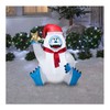 Gemmy Airblown Inflatable Bumble with Star; Use to Greet Guests