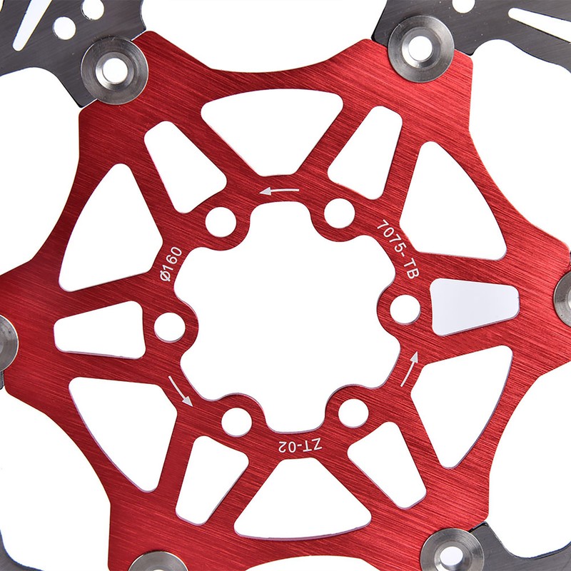 ZTTO 160mm 6 Bolts Mountain Bike Floating Brake Disc Pad