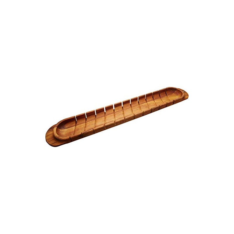 Ironwood Gourmet Avignon French Bread Miter, Acacia Wood, 1.75 x