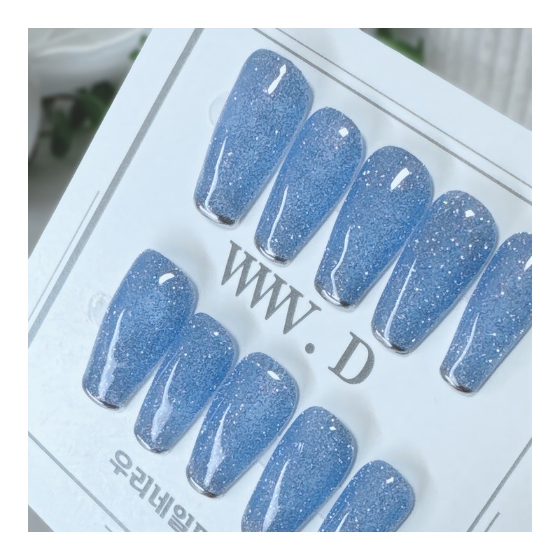 Serenity Blue Sparkle ㅣ What are we doing with our