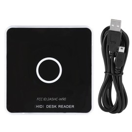 Thincol Lector de tarjetas RFID, UHF, 902 ~ 928 MHz, ISO18000-6C, 6B, USB, PC, 50 cm, zumbador, multiprotocolo, compacto