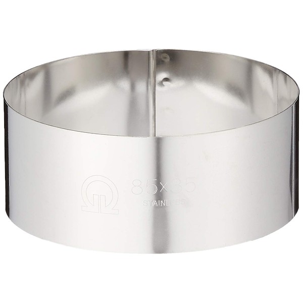 Endoshoji WSL08042 Professional Cellular Ring, Round Shape, 3.3 x 1.4 inches (85 x 35 mm), 18-0 Stainless Steel, Made in Japan