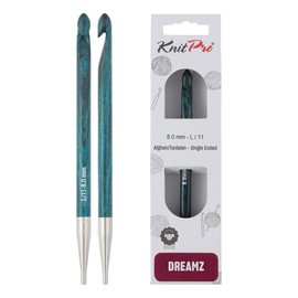 KnitPro Dreamz Interchangeable Afghan/Tunisian Hook | US Size L (8mm)
