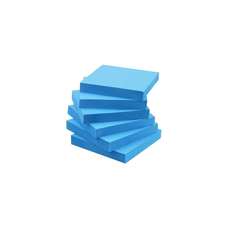 Early Buy 3x3 Sticky Notes Color Self-Stick Notes 6 Pads/Pack