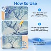 VansyLife Diamond Painting Sealer, Diamond Painting Glue with Soft Bristle