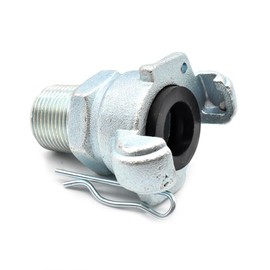 Interstate Pneumatics CU-851 3/4 Inch Male NPT Straight Through Jack Hammer Coupler-Pack of 25