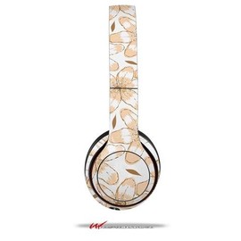 Flowers Pattern 15 - Decal Style Skin fits Genuine Beats Solo 2 Wired Headphones (Headphones NOT Included)