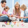 Pack of 10 Mini Man Fridge Magnets, dellyy Rubber Magnets,