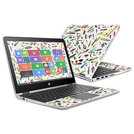 MightySkins Skin Compatible with HP Pavilion x360 13" (2016) – Bright Lures | Protective, Durable, and Unique Vinyl Decal wrap Cover | Easy to Apply, Remove, and Change Styles | Made in The USA