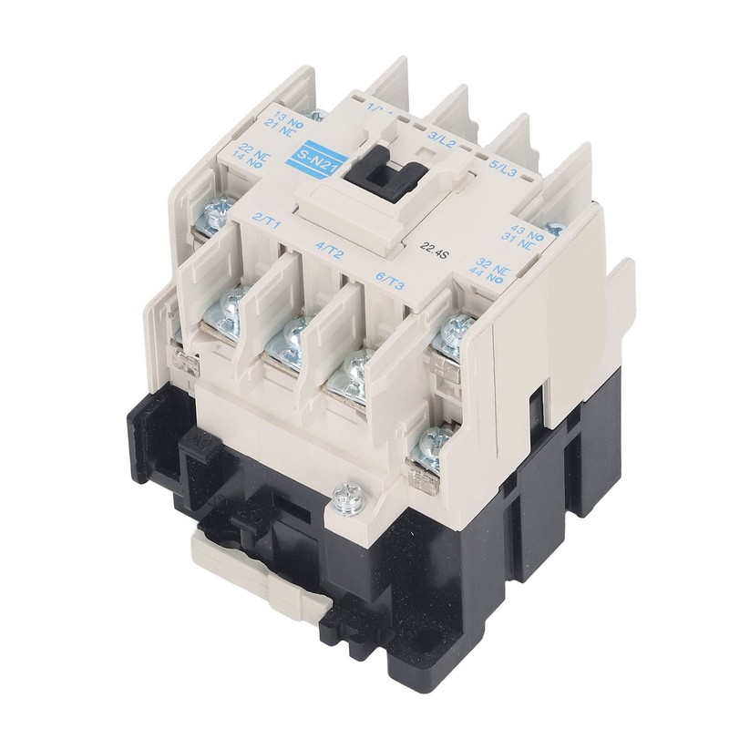 AC Contactor High Performance Coil 4NO 4NC 3 Pole Industrial
