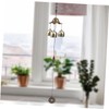 BESPORTBLE 2pcs Smooth Sailing Boat Metal Wind Chime Craft Bells