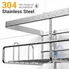 AKTECKE Shower Caddy Hanging Bathroom Organizer: Rustproof Shower Shelf for