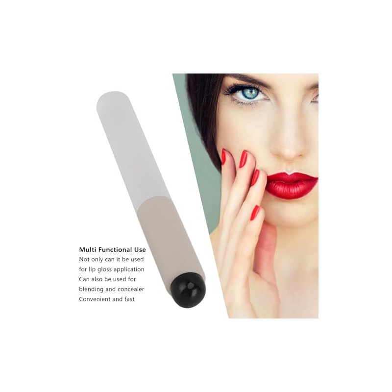 Pincel de Labios de Silicona Transparente, Aplicadores de Lápiz Labial