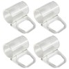 Kichvoe Pack of 4 20 mm Roller Blind Clips for