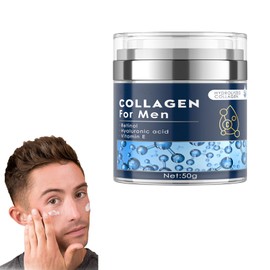 Gesichtscreme für Herren mit Hyaluronsäure, Anti-Aging Feuchtigkeitscreme für müde und matte Haut, Retinol Feuchtigkeitspflege für Gesicht, Gesichtspflege gegen Falten für Männer Cream