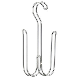 InterDesign Classico Over The Rod, Dual Accessory Hook, Chrome