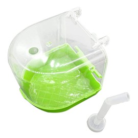 BUGUUYO 1 Set Bird Shower Basin for Birds Hanging Bathtub with Water Injector for Budgerigar and Parakeets Promotes Hygiene and Reduces Stress Easy to Clean and Maintain