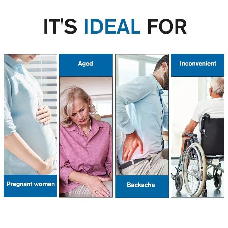 EASACE Upgrade Toilet Aid 17" Long Reach Comfort Wipe,Self Wipe