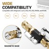 Behonor HVAC Valve Core Removal Tool,Valve Core Remover Installer Tool,1/4"&