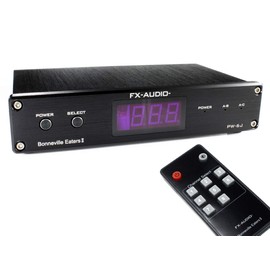 FX-AUDIO- PW-6J (Bonneville Eaters II) Electronic 1:2 Amplifier/Speaker Selector (Remote Control Included)