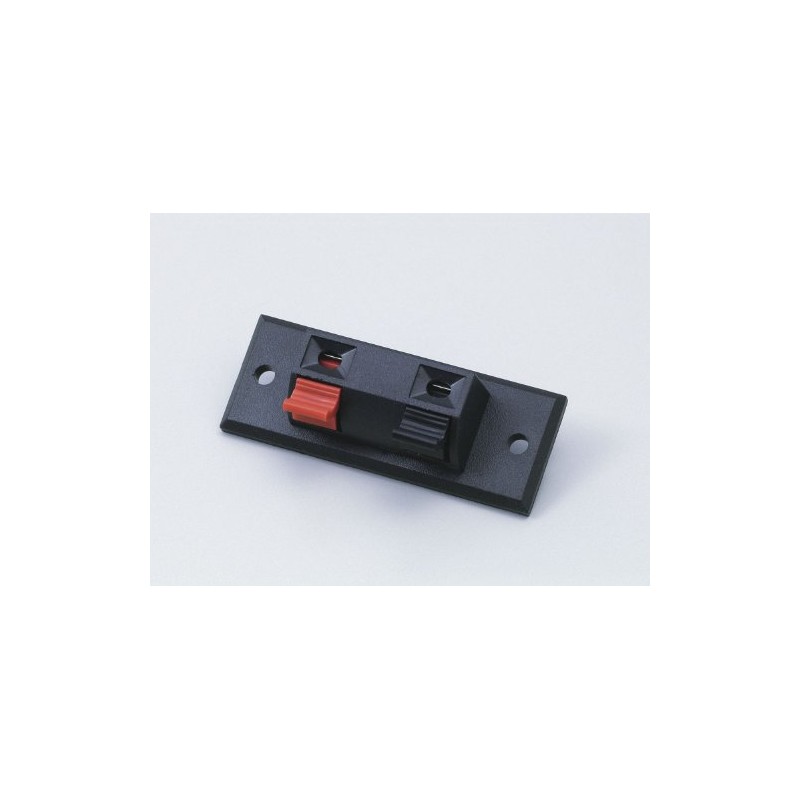 エルパ(ELPA) ワンタッチ式スピーカ スピーカーケーブル スプリング固定式 2P用 HK-SPT01H
