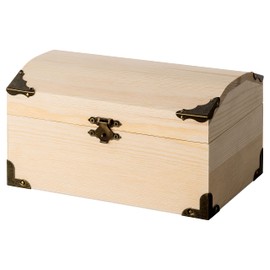 4you design Wooden Box with Lid - Small Wooden Box | Gift Idea for Wedding, Money Gifts, Memories & Decoration | Creative Gift Packaging