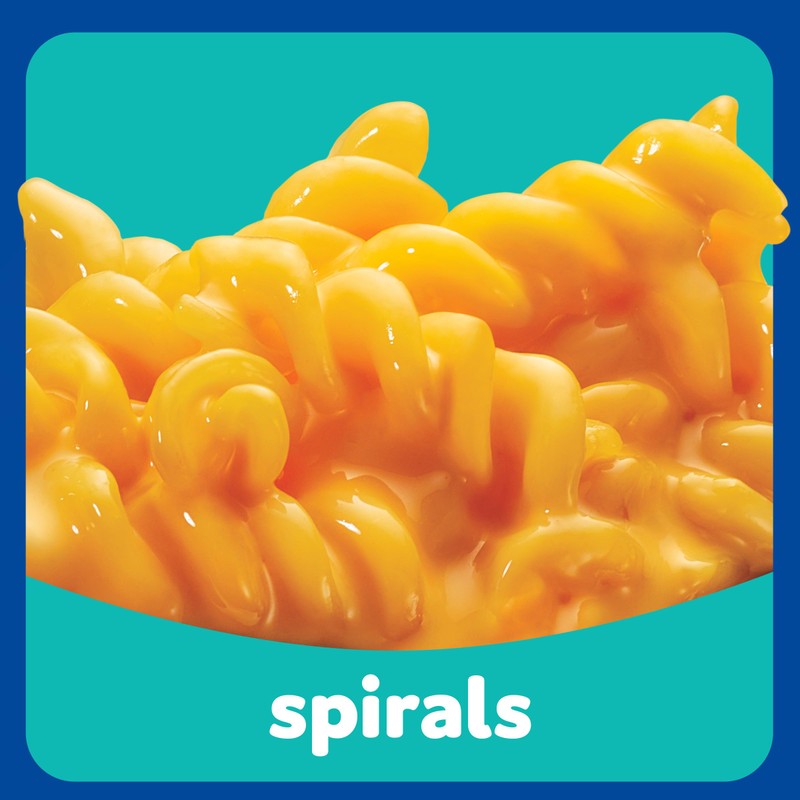 Kraft Spirals Mac and Cheese, 1 Big Bowl, for Easy