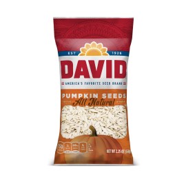 David Pumpkin Seeds Original - 2.25 oz x (6)
