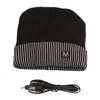 Electronic Warming Hat USB Charging Thermal Thick Soft Knitted Heated