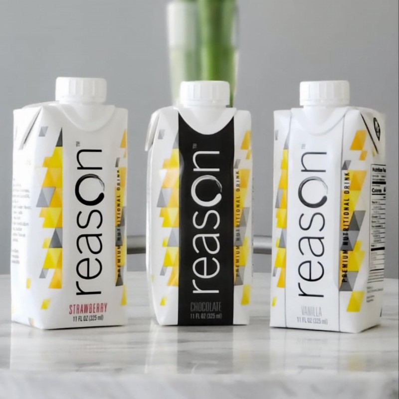 Reason Premium High Calorie Protein Drink - Free of Soy,