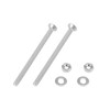 X AUTOHAUX 4pcs 4 Inches 100mm Boat Dock Nylon Cleats
