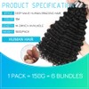 Human Braiding Hair 16 Inch 6 Bundles Human Hair Braiding