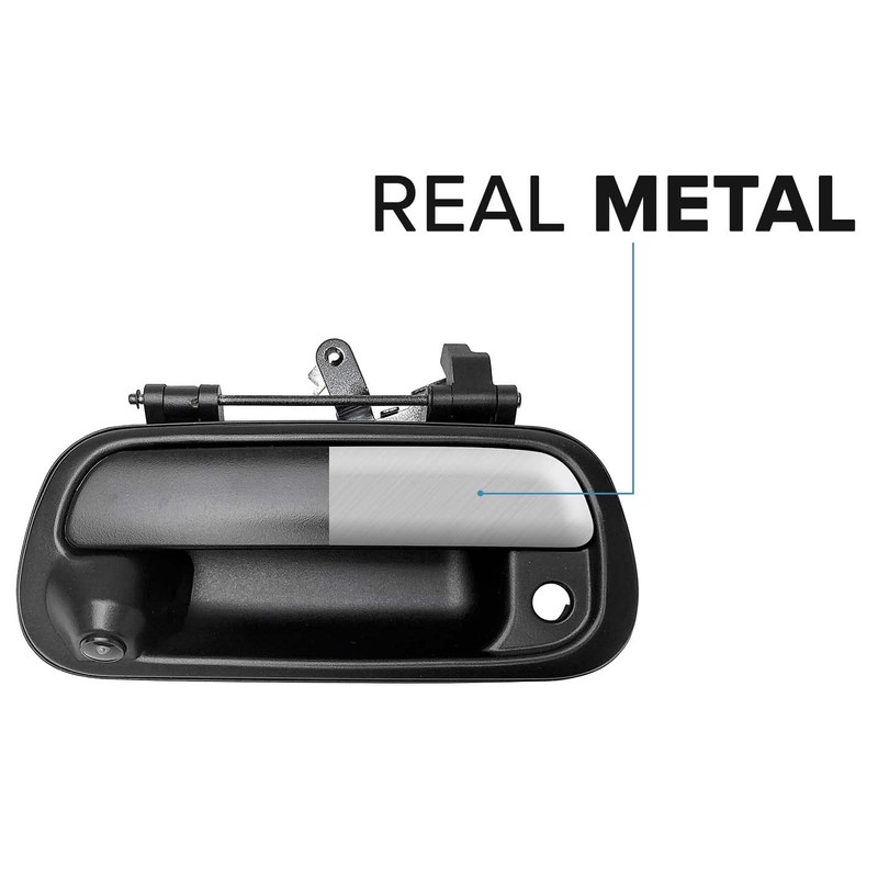 Master Tailgaters Black Metal Tailgate Handle with Backup Camera Replacement