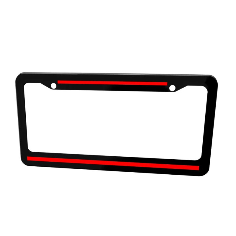 JYMAOYI Set of 2 For Honda Metal Black Metal License