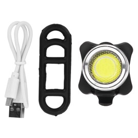 USB Rechargeable Bike Bicycle Light Taillight LED Night Cycling Lighting Front Lamp
