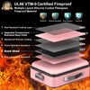 COLCASE Fireproof Document Organizer, Hard Case Fireproof Document Box with
