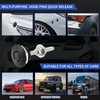 1.25 Inch Universal Stainless Steel Vehicle Hood Pins, Universal Bumper