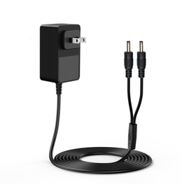 Komine 8.4 V AC Adapter Compatible with Motorcycle Gloves EK-108 EK-205 EK-207 Electric Heating Glove Charger 2 Plug Charger for Heated Gloves Charging Cable 1.2M Charging Cord