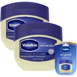 Vaseline vaselina 100 % pura, protector para la piel original, de 13 oz (2 unidades)